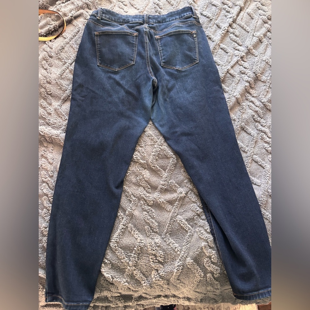 Maurice’s M Collection Dark Wash Straight Leg Jeans | 14W - Picture 2 of 4